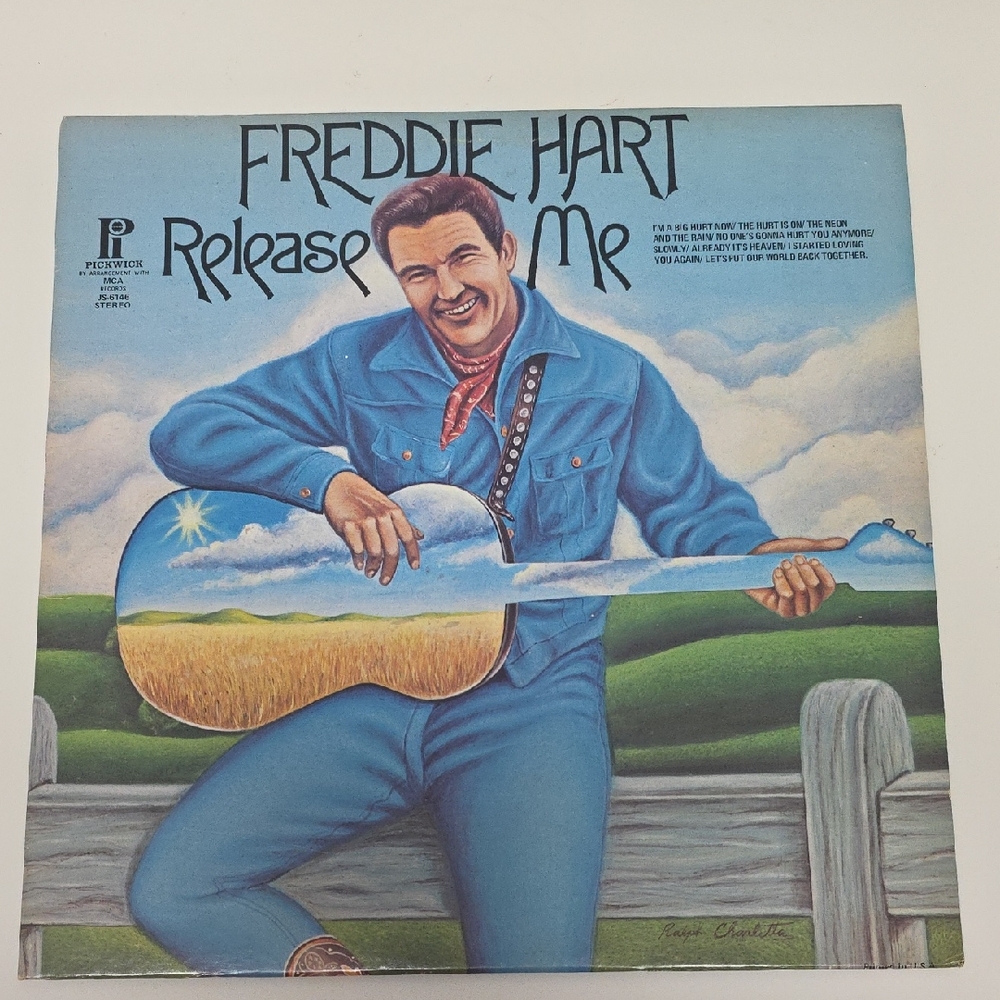 FreddieHart Release Me Vintage Vinyl Record (1960)